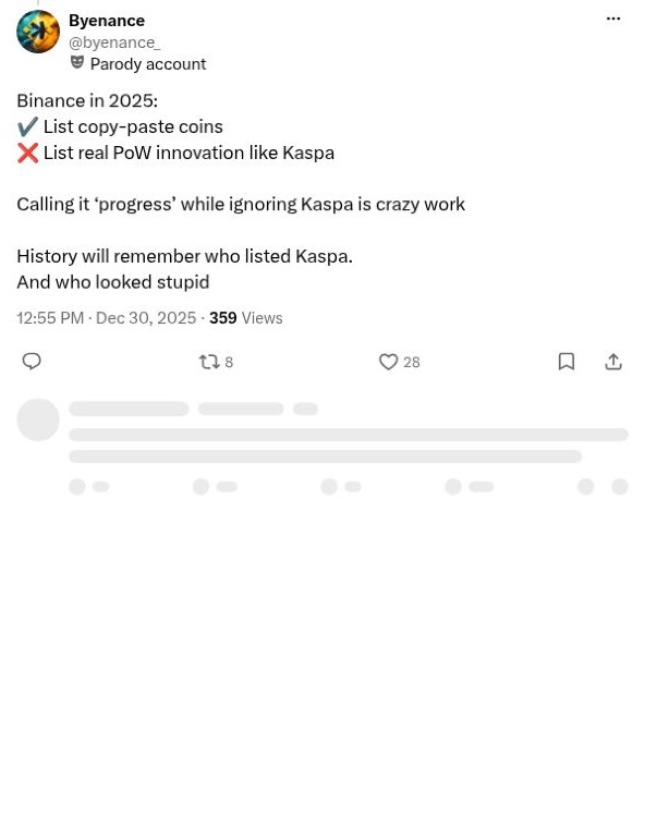 Screenshot of @byenance_'s post: Innovation Versus Listings